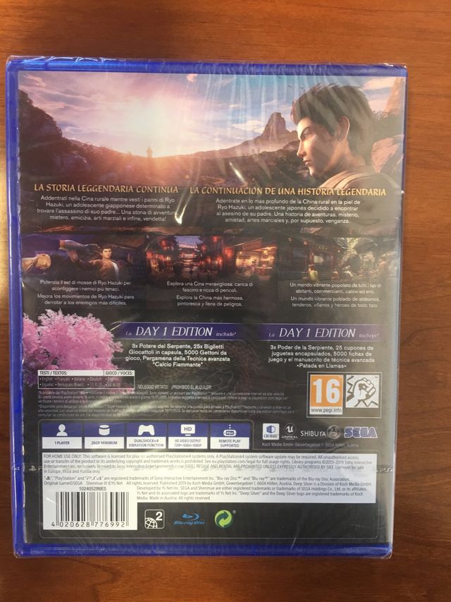 Shenmue III - PS4 - Nuevo