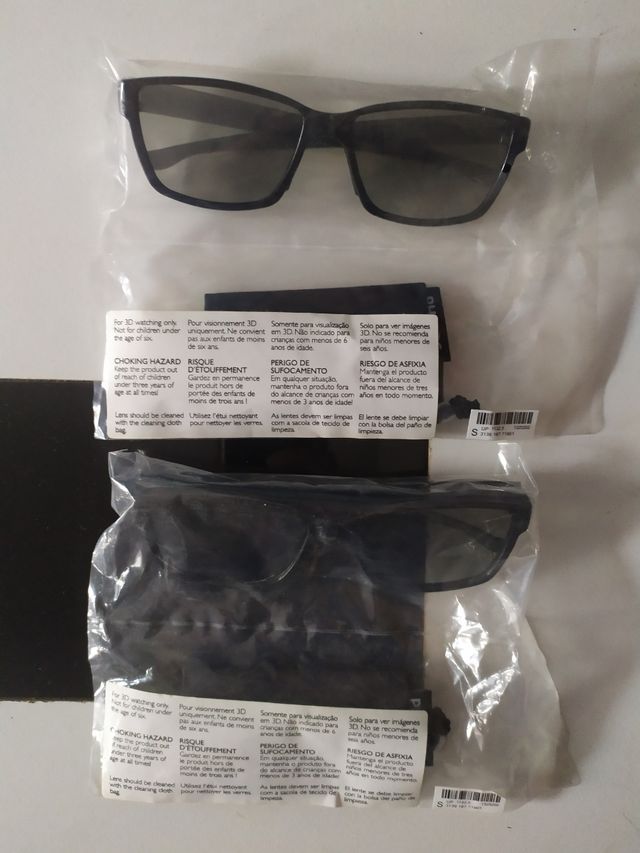 Gafas 3D polarizadas