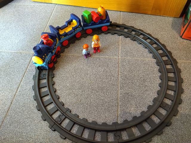 Tren Playmobil 1 2 3