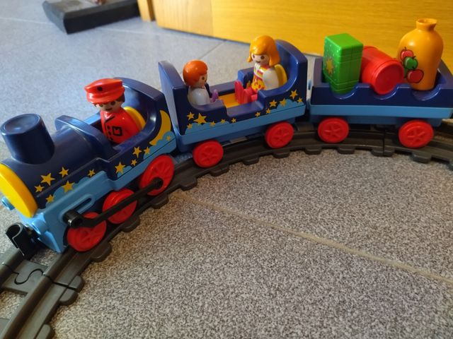 Tren Playmobil 1 2 3