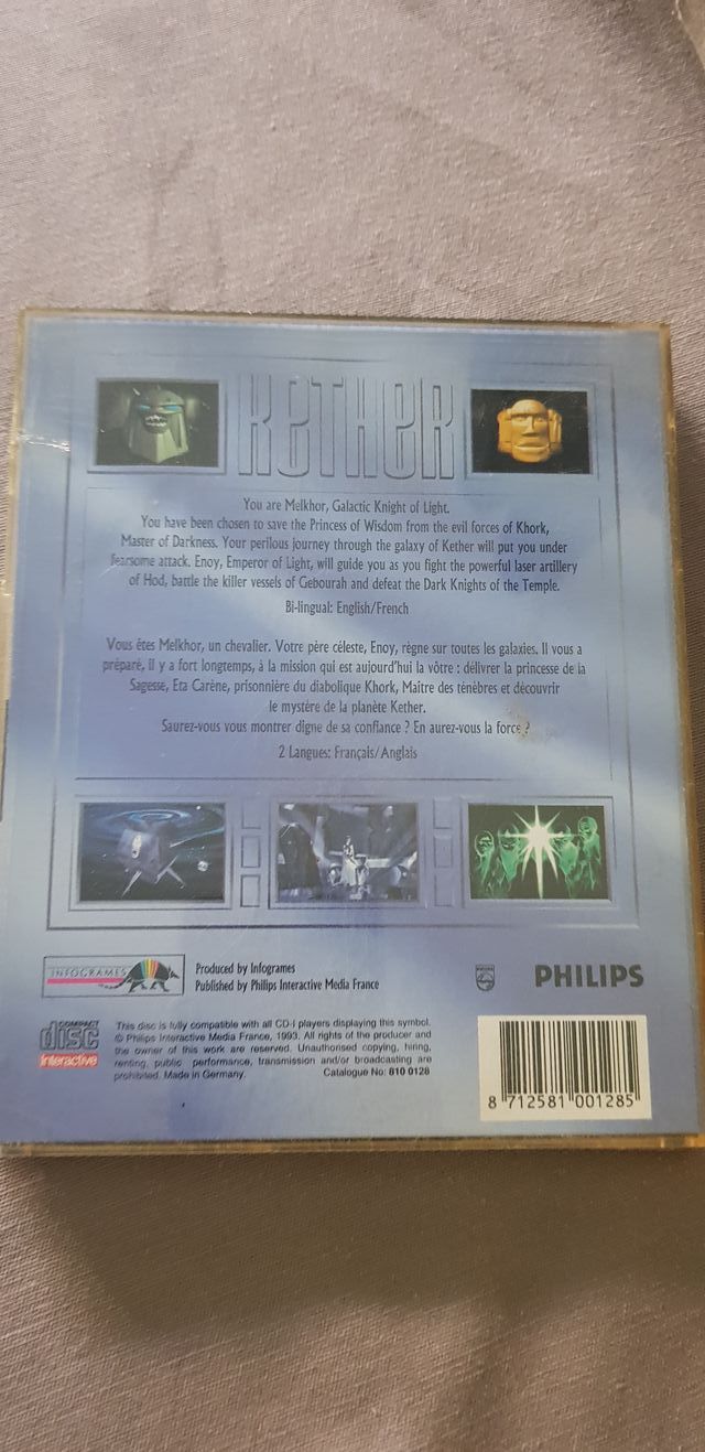 Juego Kheter consola cdi phillips