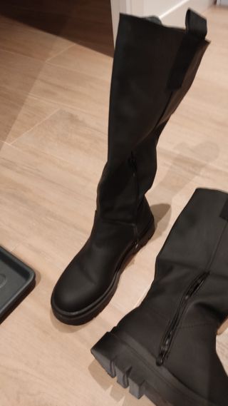 Botas altas engomadas zapshop de segunda mano por 17 EUR en Madrid en  WALLAPOP