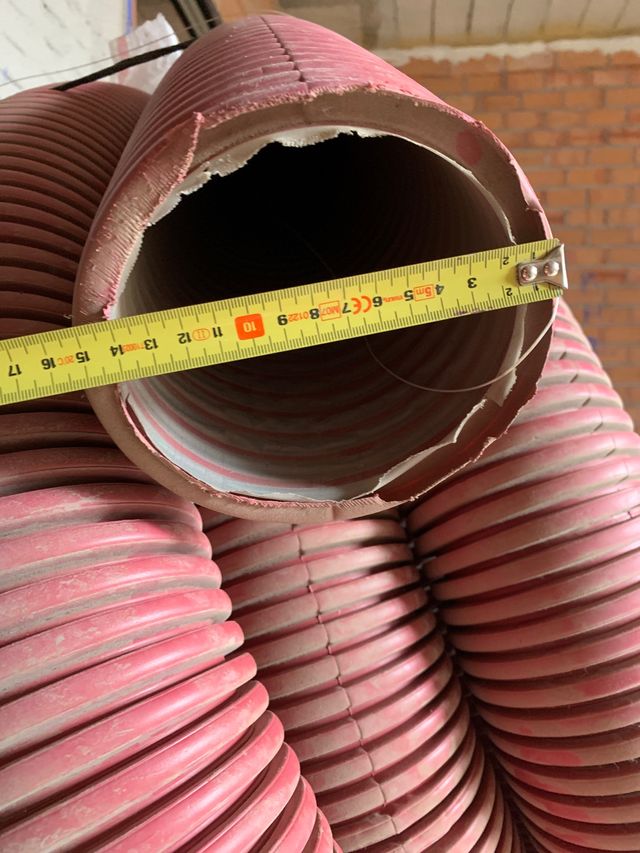 Rollo de decaplast 160 mm N rojo