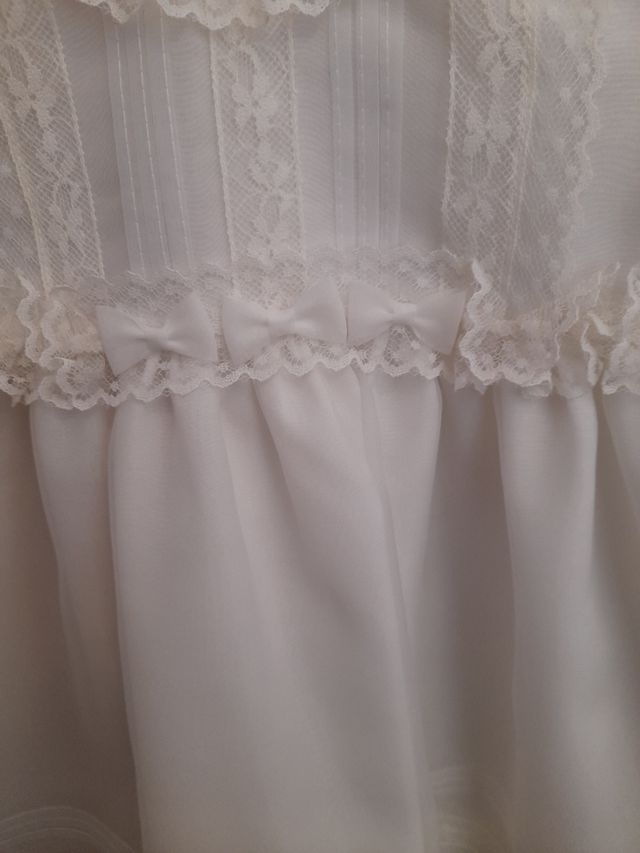 vestido bautizo niña