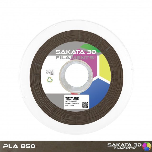PLA 850 Textura madera Roble Impresión 3D