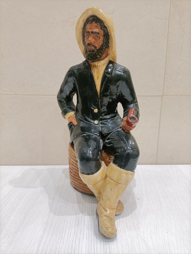 Pareja Pescadores cerámica