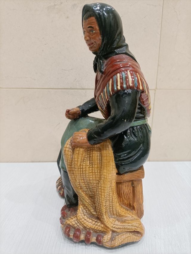 Pareja Pescadores cerámica