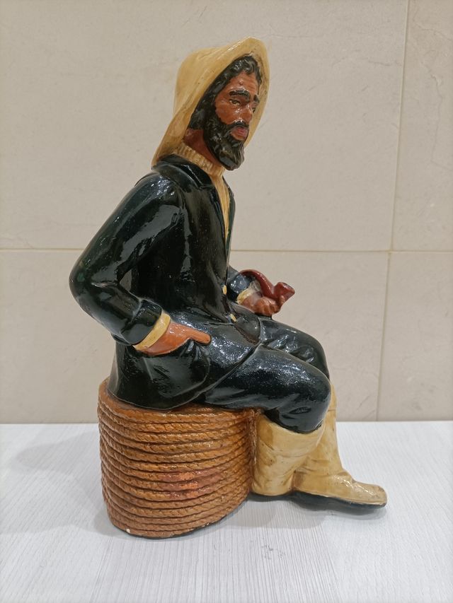 Pareja Pescadores cerámica