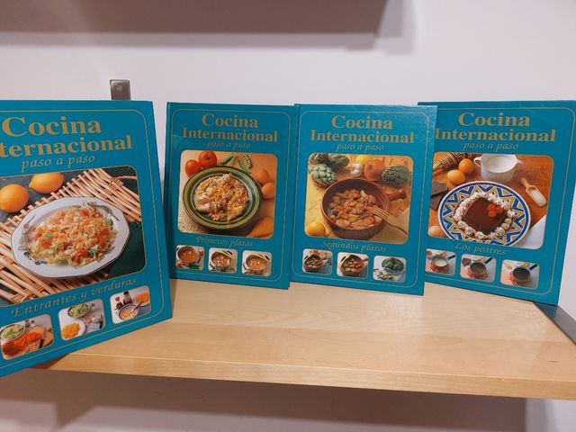 colección libros cocina internacional