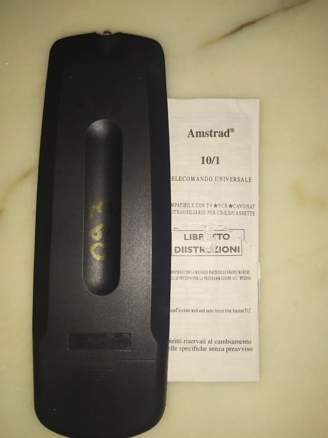 telecomando compatibile amstrad