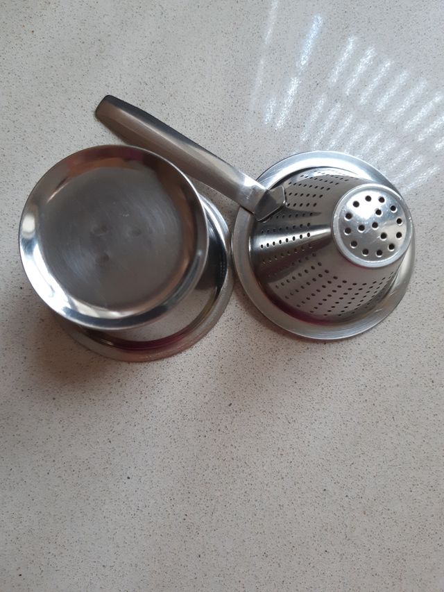 Colador de te acero inoxidable