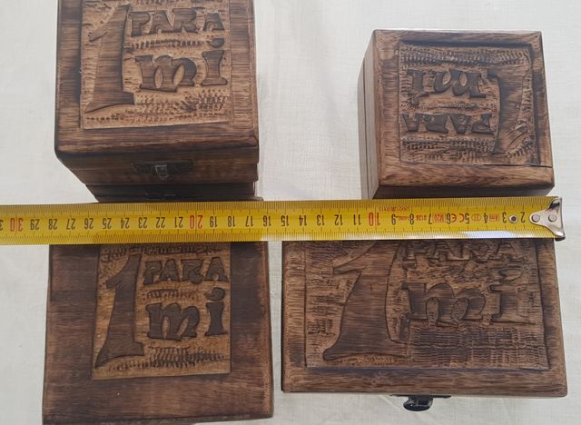 CAJITAS DE MADERA TALLADAS