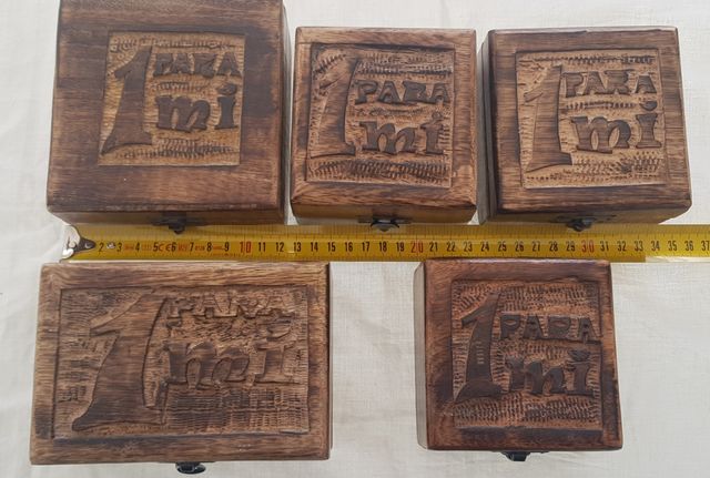 CAJITAS DE MADERA TALLADAS