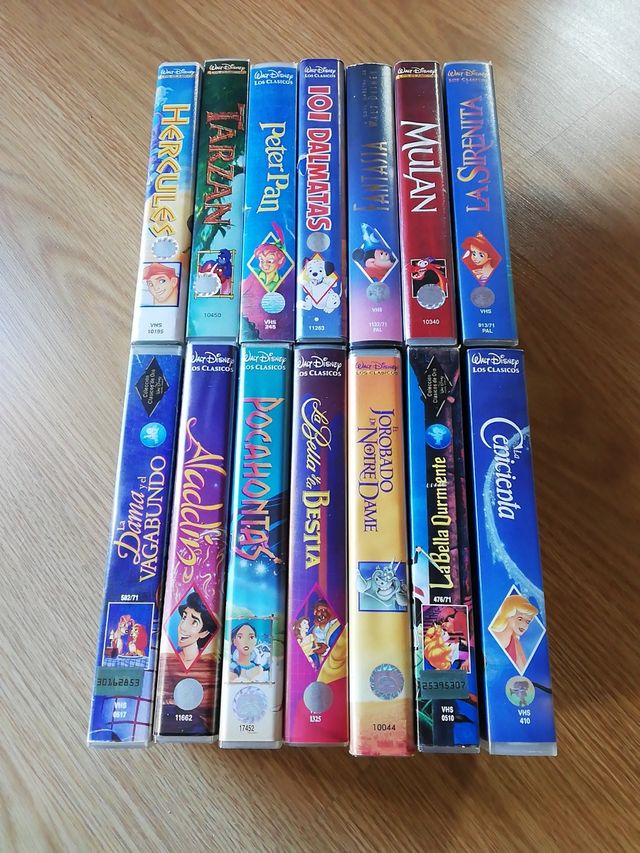películas VHS Disney
