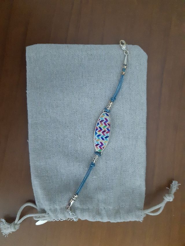 Pulsera de plata de Nelumbo