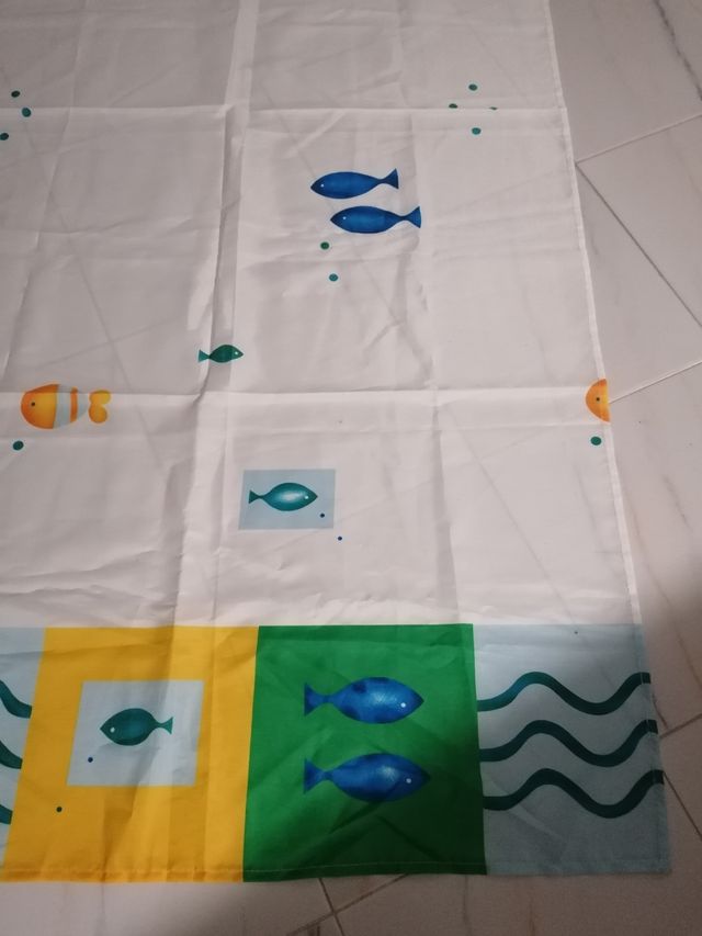 Cortina infantil, 2 piezas, 175x88cm