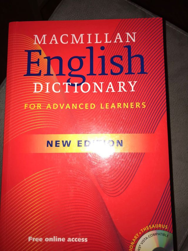 Macmillan English Dictionary for advanced learners