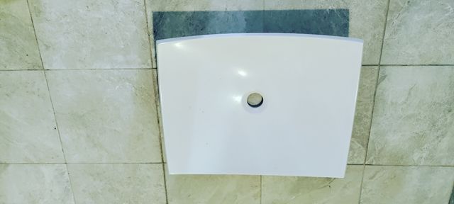 lavabo sobre encimera blanco 40cm