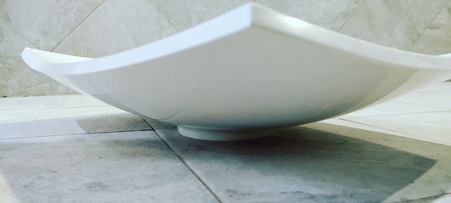 lavabo sobre encimera blanco 40cm