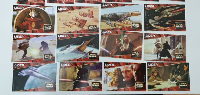 Star wars: coleccion supermercados LIDER Chile