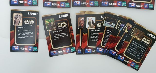 Star wars: coleccion supermercados LIDER Chile