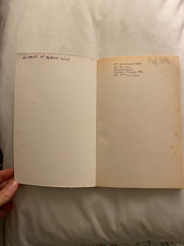 Libro de Pesadillas - La máscara maldita