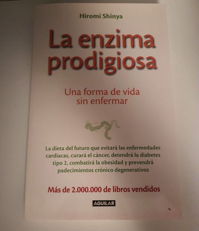 La Enzima Prodigiosa Hiromi Shinya. Libro dietas