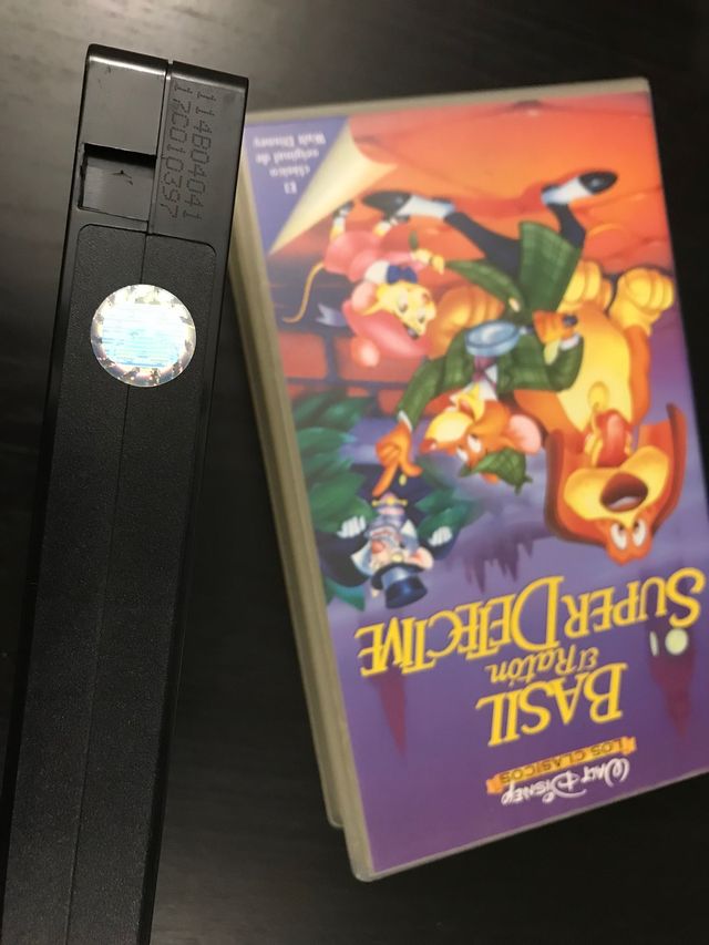 Basil el ratón súper detective vhs