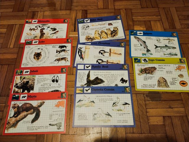 Fichas animales Felix Rodríguez de la fuente