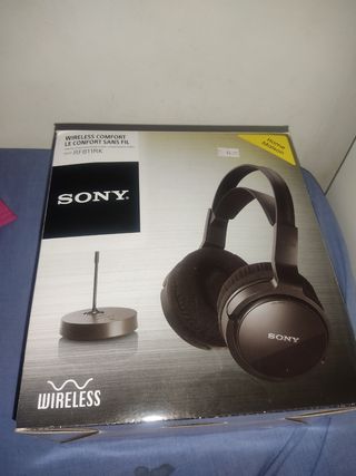 Vendo auriculares inalambricos sony rf811 de segunda mano por 50 EUR en  Playa de Los Cristianos en WALLAPOP