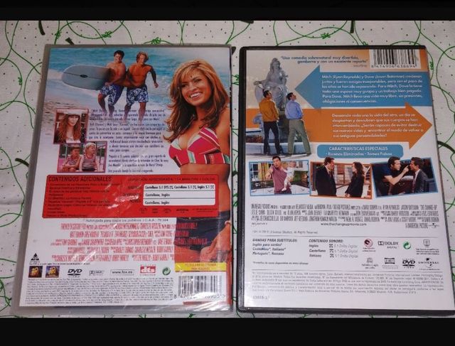 Pack2 DVD Comedia,Buen Estado Pegado a Ti/Cambiazo