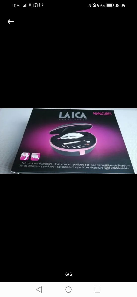 set manicure /pedicure con custodia Laica