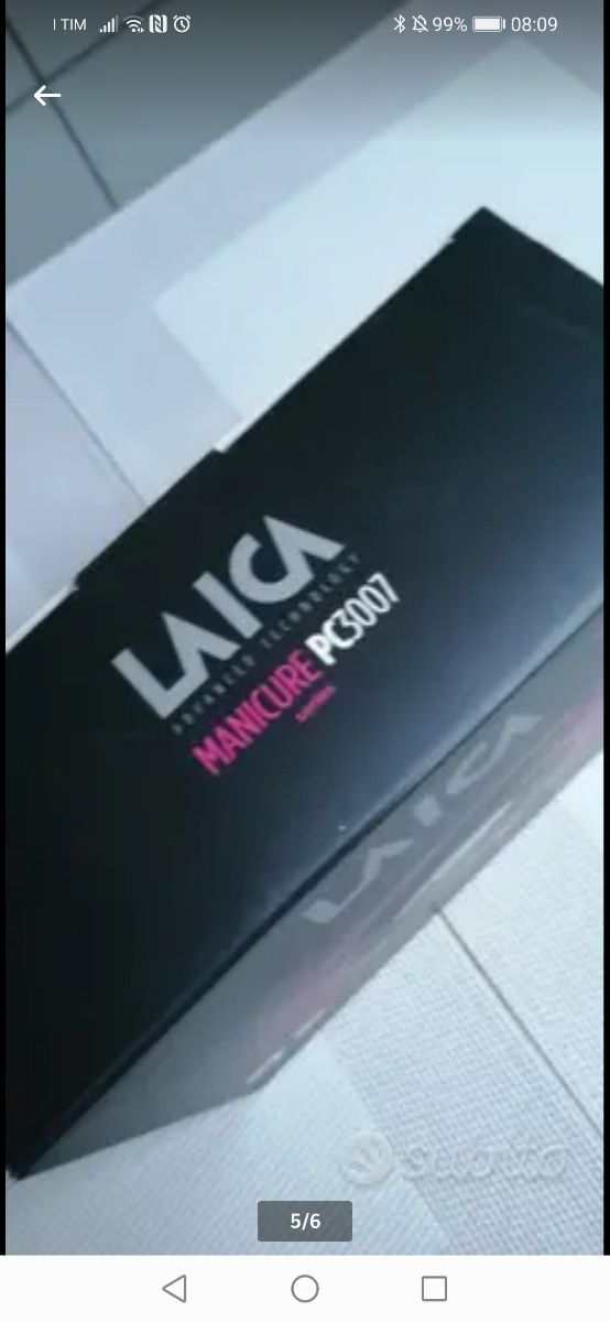 set manicure /pedicure con custodia Laica