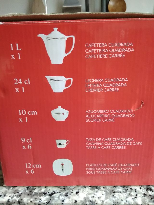 Juego Café Porcelana // Tu pones precio