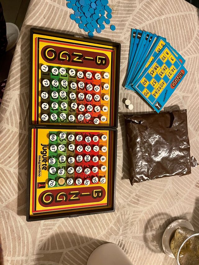 Bingo magnetico de RIMA