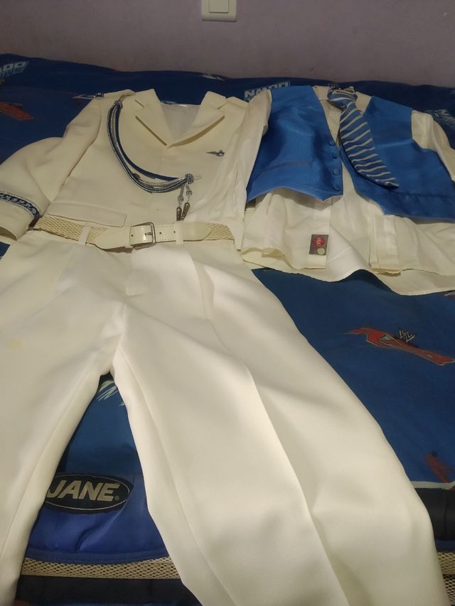 traje de comunión niño