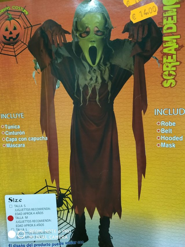 disfraz Monstruo
