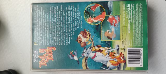 tod y Toby VHS