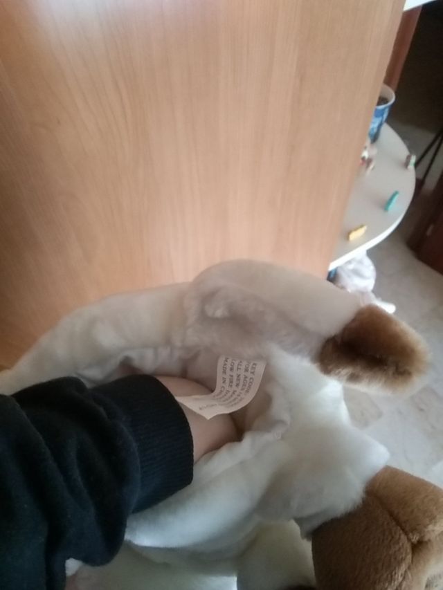 peluche de vaquita con sonido