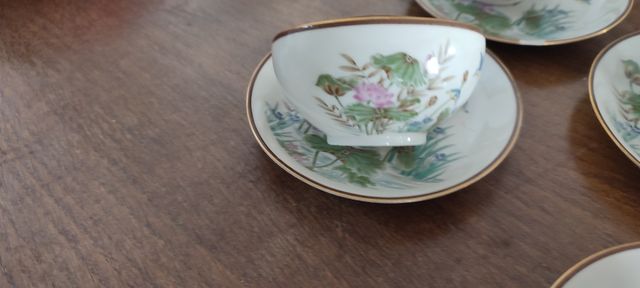 juego de cafe japonés antiguo