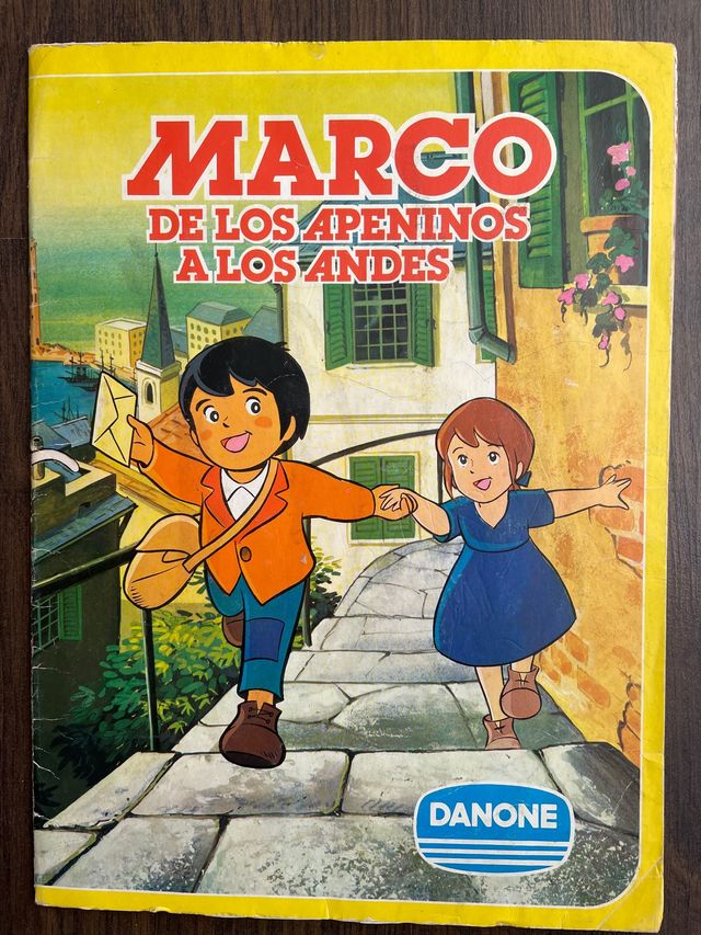 Album di carte collezionabili Danone «Marco»