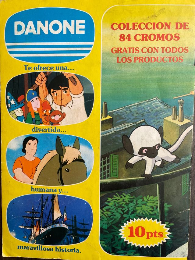 Album di carte collezionabili Danone «Marco»