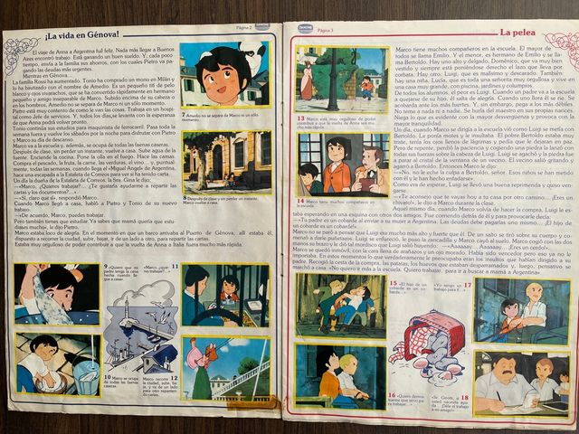 Album di carte collezionabili Danone «Marco»