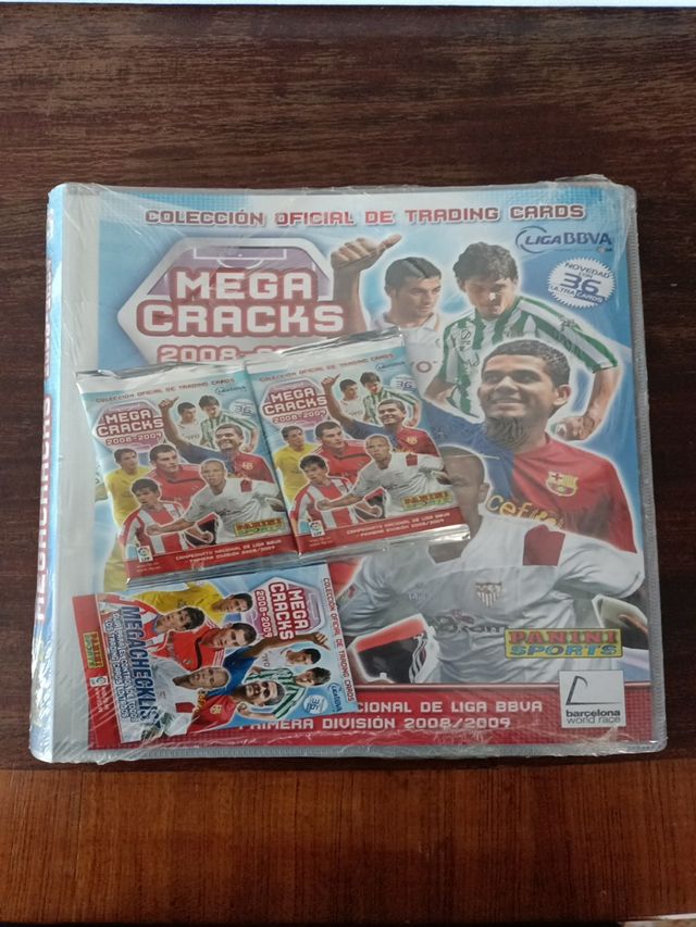 Archivador nuevo Megacracks 2008 2009 08 09 Panini
