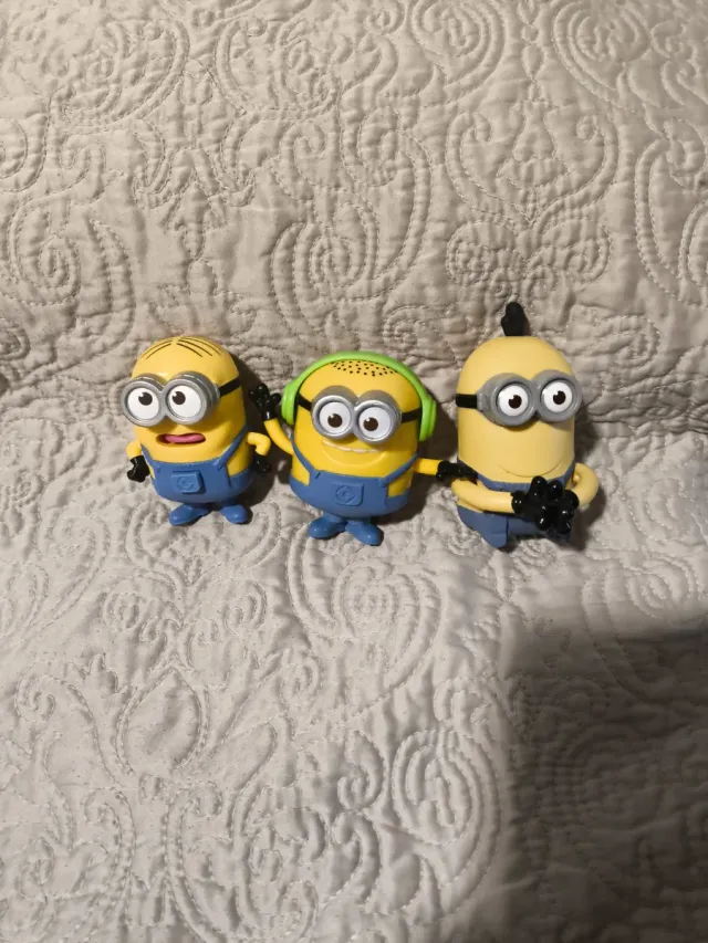 lote minions más coche policia