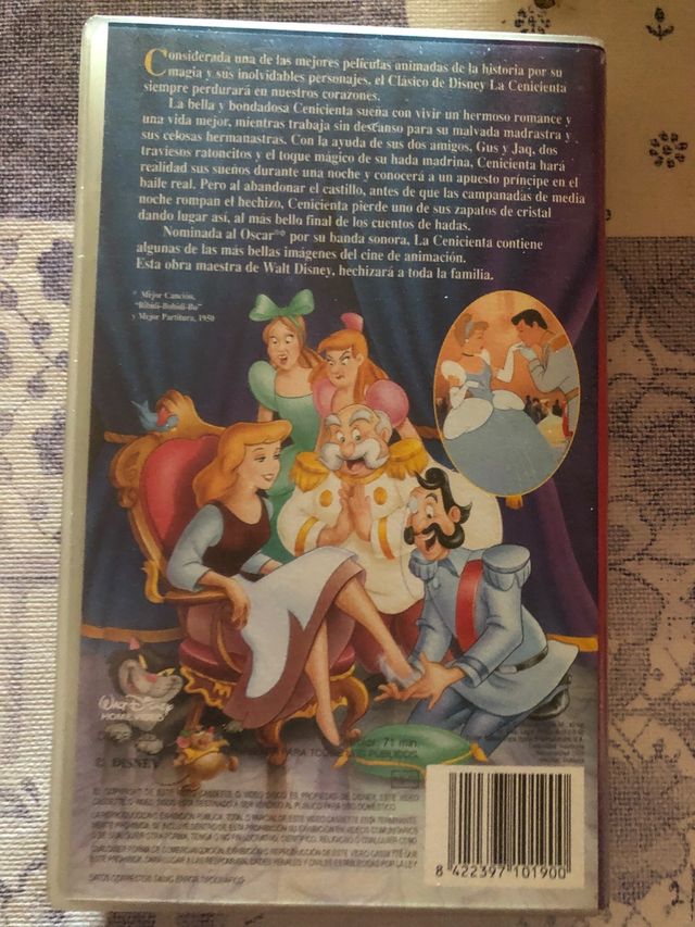 La cenicienta vhs
