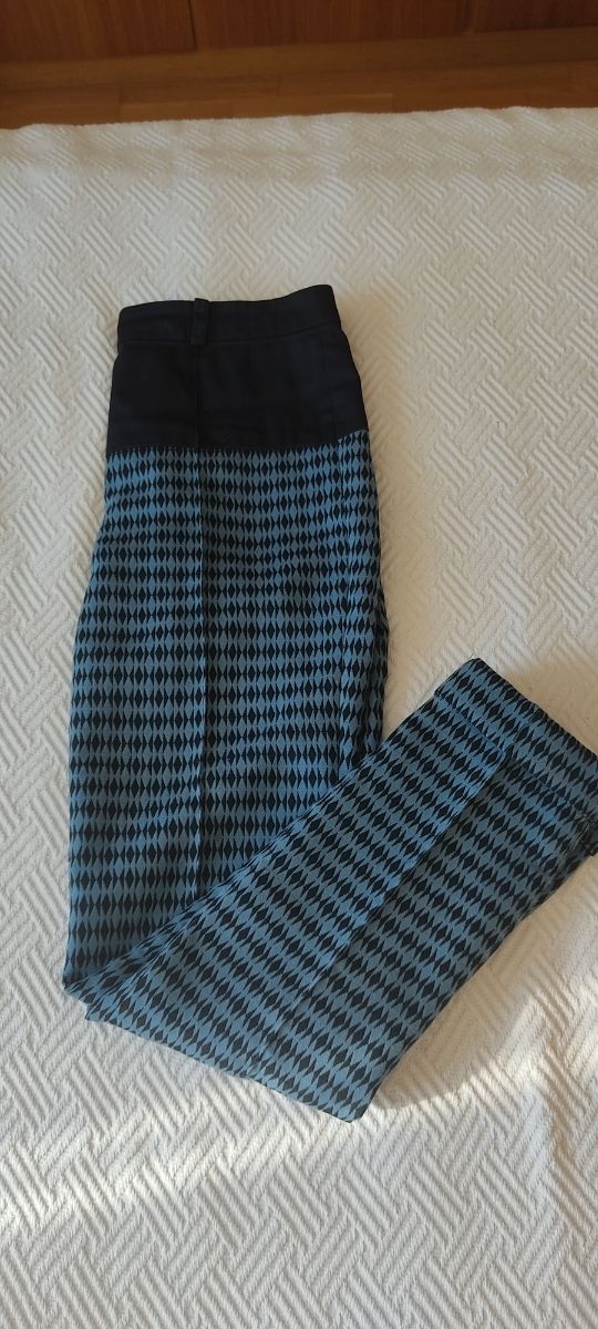 Pantalón verde / azul Dolores Promesas