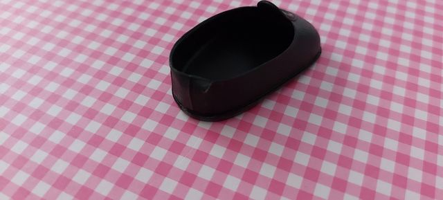 zapatos negros boton años 70