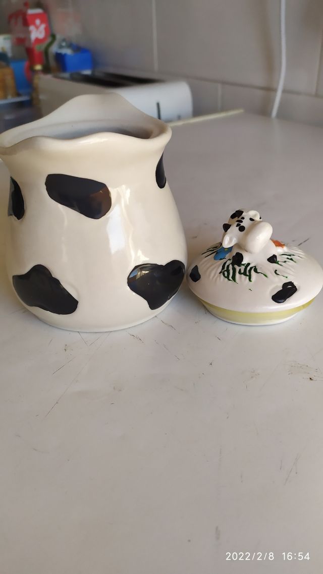 lechera jarrita ceramica