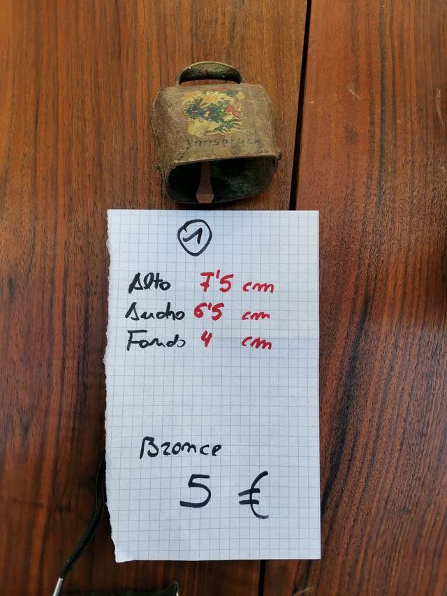 cenceros antiguos de 1 al 5